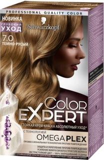 Средства по уходу за волосами Краска для волос Schwarzkopf Color Expert 7.0 Темно-русый