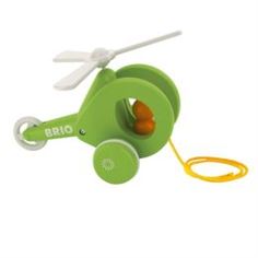 Интерактив обучающий Каталка 1TOY brio вертолётик