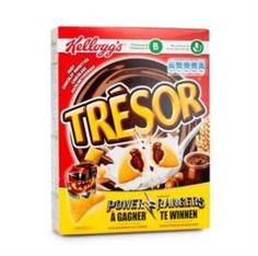 Сухие завтраки Готовый завтрак Kelloggs Смэкс Tresor шоколадные подушечки 400 г Kelloggs