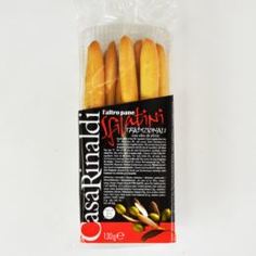 Сухие завтраки Хлебные палочки Casa Rinaldi Сфилатини с оливковым маслом 130 г