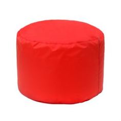 Столы, стулья и пуфики Пуфик круглый Dreambag красный ткань оксфорд
