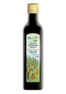 Масло растительное Детское оливковое масло Fleur Alpine Extra Virgin с 6 месяцев 300 мл