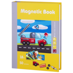 Интерактив обучающий Игра развивающая Magnetic book юный инженер