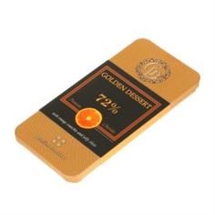 Кондитерские изделия Шоколад горький GOLDEN DESSERT 72% с апельсином 100 г