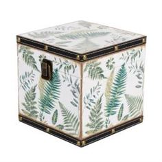Емкости для хранения Коробка декоративная Grand forest tropica 26x26x26