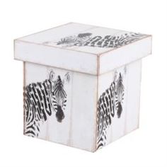 Емкости для хранения Коробка декоративная Grand forest zebra 20x20x20