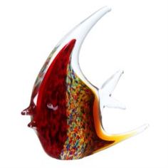 Предметы интерьера Фигурка Art glass-сувенир коралловая рыбка 17х19см