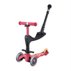 Самокаты, беговелы Самокат mini micro 3 в 1 deluxe рубинов MICRO