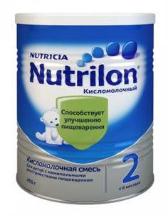 Смеси для детского питания Смесь кисломолочная Nutrilon 2 Кисломолочный с 6 месяцев 400 г