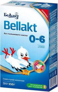 Смеси для детского питания Смесь молочная Беллакт "Bellakt 0-6" с рождения 350 г