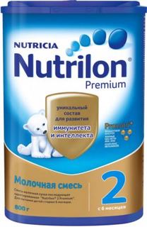 Смеси для детского питания Смесь молочная Nutrilon 2 Premium с 6 месяцев 800 г