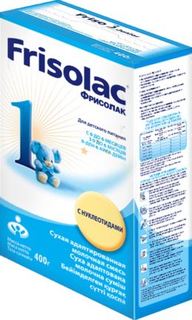Смеси для детского питания Смесь молочная Friso Фрисолак 1 с 0 до 6 месяцев 400 г