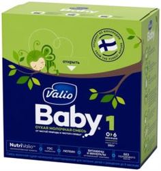 Смеси для детского питания Смесь молочная Valio Baby 1 c 0 до 6 месяцев 350 г
