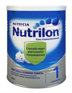 Смеси для детского питания Смесь кисломолочная Nutrilon 1 с рождения 400 г