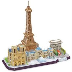Конструкторы, пазлы 3D-пазл CubicFun CityLine Достопримечательности Парижа