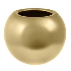 Кашпо, горшки, балконные ящики Кашпо Pottery Pots Beth 25х20,5 см золото