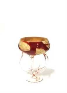 Вазы Ваза Jozefina на ножках 28 см этюд