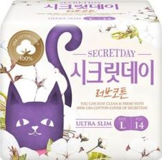 Средства личной гигиены Прокладки Secret Day Love Recipe Ultra Slim L 14 шт