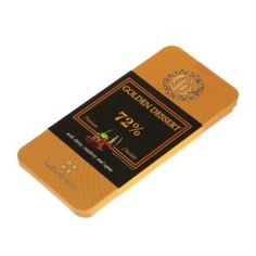 Кондитерские изделия Шоколад горький GOLDEN DESSERT 72% с вишня с коньяком 100 г