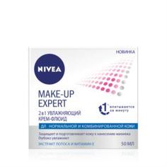 Уход за кожей лица Крем-флюид MAKE-UP EXPERT 2в1 увлажняющий для нормальной и комбинированной кожи 50 мл Nivea