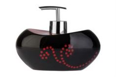 Принадлежности для ванной Дозатор жидкого мыла чёрный PRIMANOVA maison