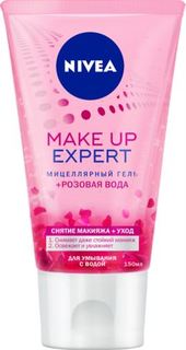 Уход за кожей лица Гель для умывания Nivea Make Up Expert Мицеллярный + Розовая вода 150 мл