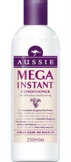 Средства по уходу за волосами Бальзам-ополаскиватель Aussie Mega Instant для ежедневного использования 250 мл