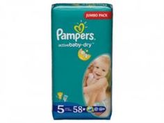 Детские подгузники Подгузники Pampers Activ Baby Junior 5 (11-18 кг) 58 шт