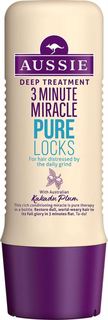 Средства по уходу за волосами Реконструктор волос Aussie 3 Minute Miracle Pure Locks для поврежденных волос 250 мл