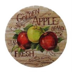 Подносы, подставки, коврики Подставка под горячее Топ Арт Студио "Фруктовый сад" 20х20 см