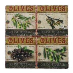 Подносы, подставки, коврики Подставка под горячее Топ Арт Студио "Олива" 20х20 см