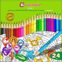 Наборы для рисования Baramba Карандаши+ точ 24 цв (B33124)