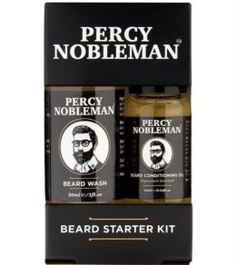 Средства по уходу за волосами Пробный набор для бороды Percy Nobleman Beard Starter Kit 30+10 мл