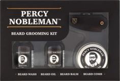 Средства по уходу за волосами Набор для ухода за бородой Percy Nobleman Beard Grooming Kit 30+30+20 мл