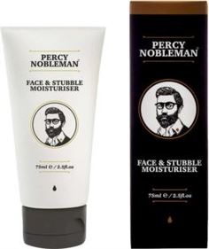 Уход за кожей лица Увлажняющее средство для лица и щетины Percy Nobleman Face & Stubble Moisturiser 75 мл