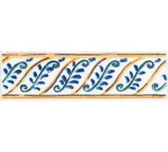 Бордюр, декор, угловые элементы Бордюр Kerama Marazzi Капри майолика 3x9,9 см STG/A493/1146