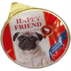 Влажный корм и консервы для собак Корм для собак HAPPY FRIEND Паштет с цыпленком 125 г