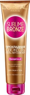 Средства для/против загара Гель-автозагар для лица и тела LOreal Sublime Bronze Прозрачный 150 мл LOreal