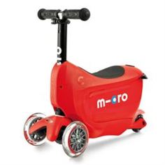 Самокаты Cамокат mini2go deluxe красный MICRO MMD018