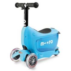 Самокаты Cамокат mini2go deluxe синий MICRO MMD030