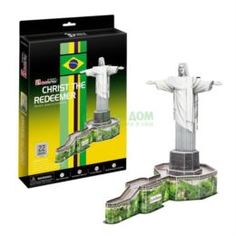 Конструкторы, пазлы 3D-пазл CubicFun C187h Статуя Христа-Искупителя