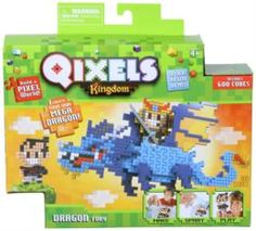 Набор для творчества Набор Qixels Королевство. Гнев дракона