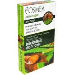 Средства для/после бритья Восковые полоски для лица Cosmea Aloe Extract 20 шт
