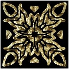 Бордюр, декор, угловые элементы Декор Роскошная мозаика Гламур золото 8x8 см