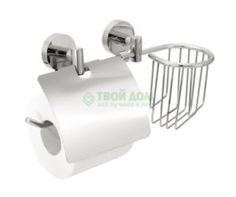 Принадлежности для ванной Держатель для туалетной бумаги и дезодоранта Fora "Лонг" (L045-2)
