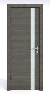 Двери Межкомнатная дверь ДО-507 Ольха темная/белое 200х70 Дверная Линия