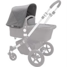 Детские коляски, автокресла и аксессуары Сменный тканевый комплект Bugaboo Cameleon 3 Tailored Fabric Set Grey Melange