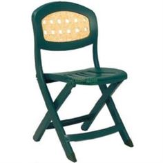 Кресла и стулья Стул складной Nardi Accademia green rattang (4032223200)