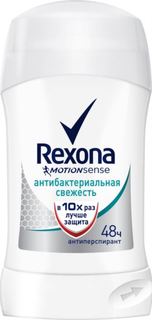 Средства по уходу за телом Дезодорант-стик Rexona Антибактериальная свежесть 40мл