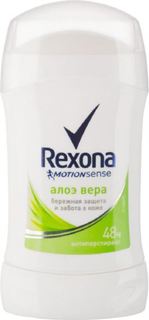 Средства по уходу за телом Дезодорант-стик Rexona Алоэ Вера 40мл